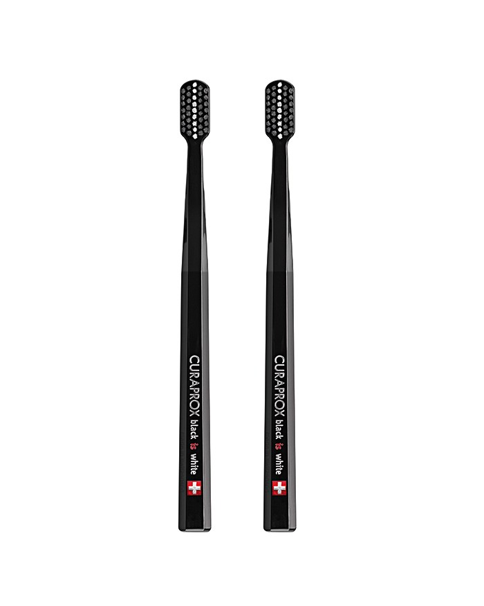 Black is white toothbrush duopack