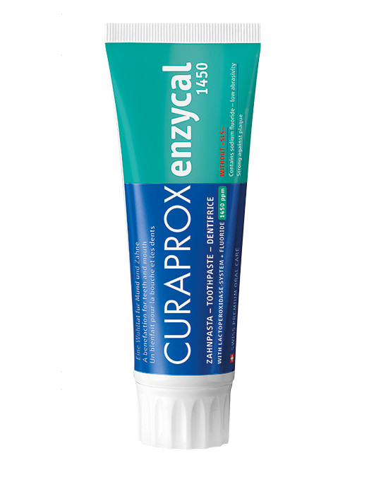 Toothpaste Enzycal 1450, with fluoride, 75 ml