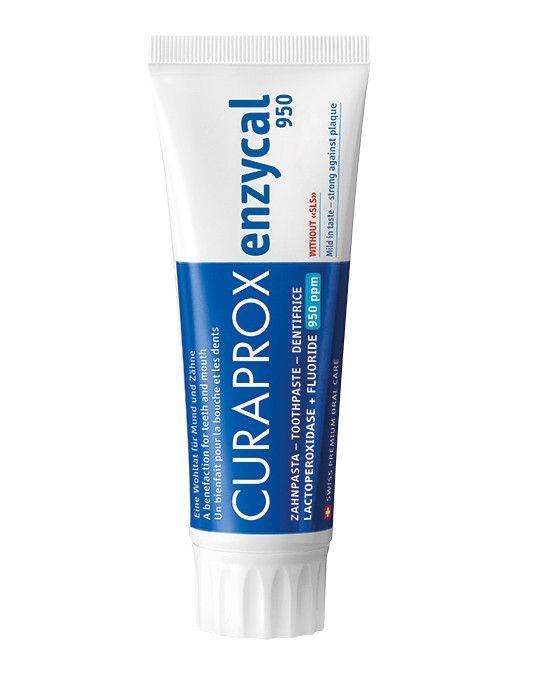 Toothpaste Enzycal 950, with fluoride, 75 ml