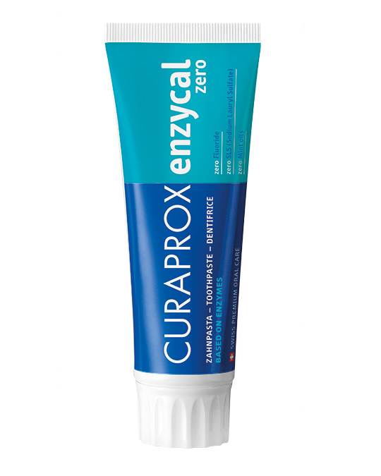 Toothpaste Enzycal zero, without fluoride, 75 ml