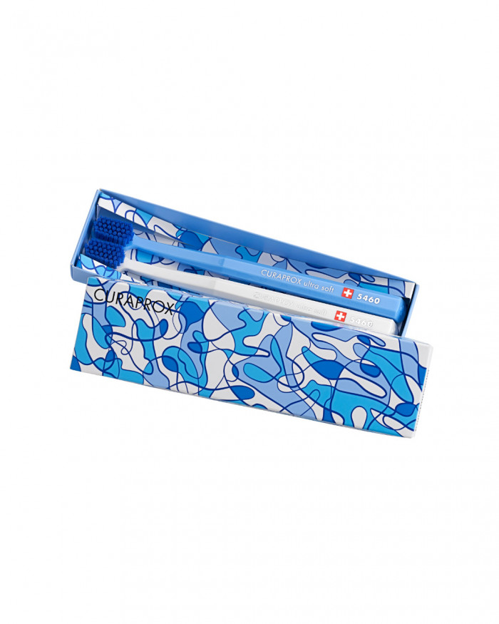 Toothbrush CS 5460 David Hockney Limited Edition, blue, 2 pcs.
