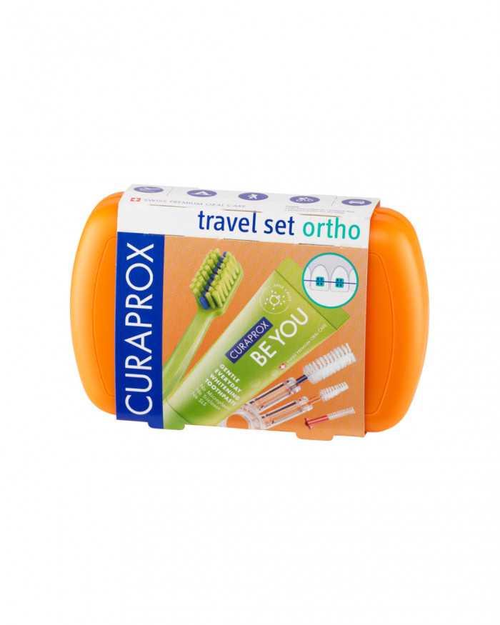 Set de voyage Ortho orange | Curaprox