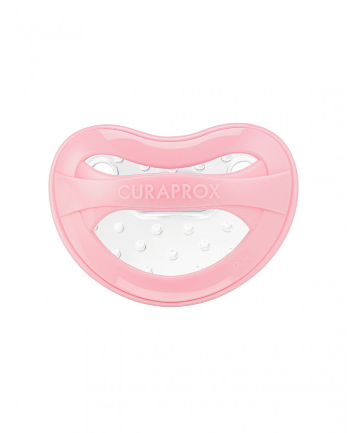 Soother for newborns, light pink