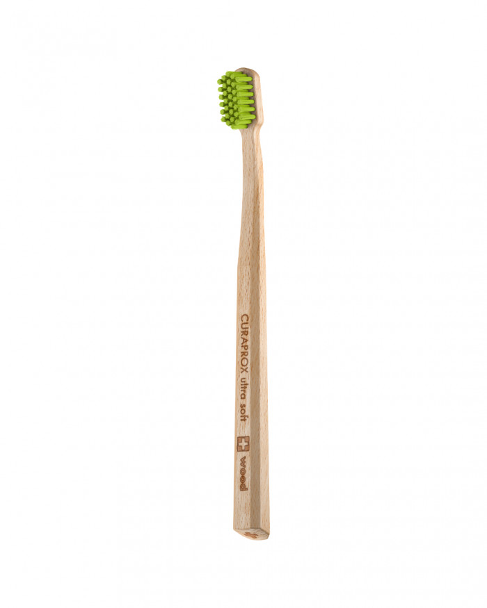 Il primo spazzolino in legno Curaprox