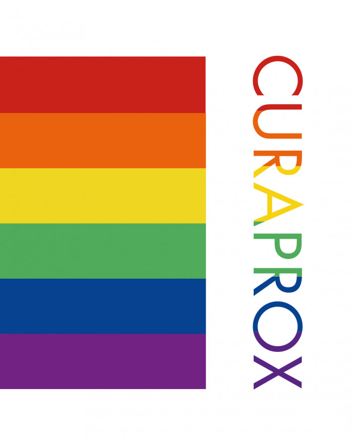 Curaprox Rainbow Special Edition: Vibrant Set of 6 Toothbrushes